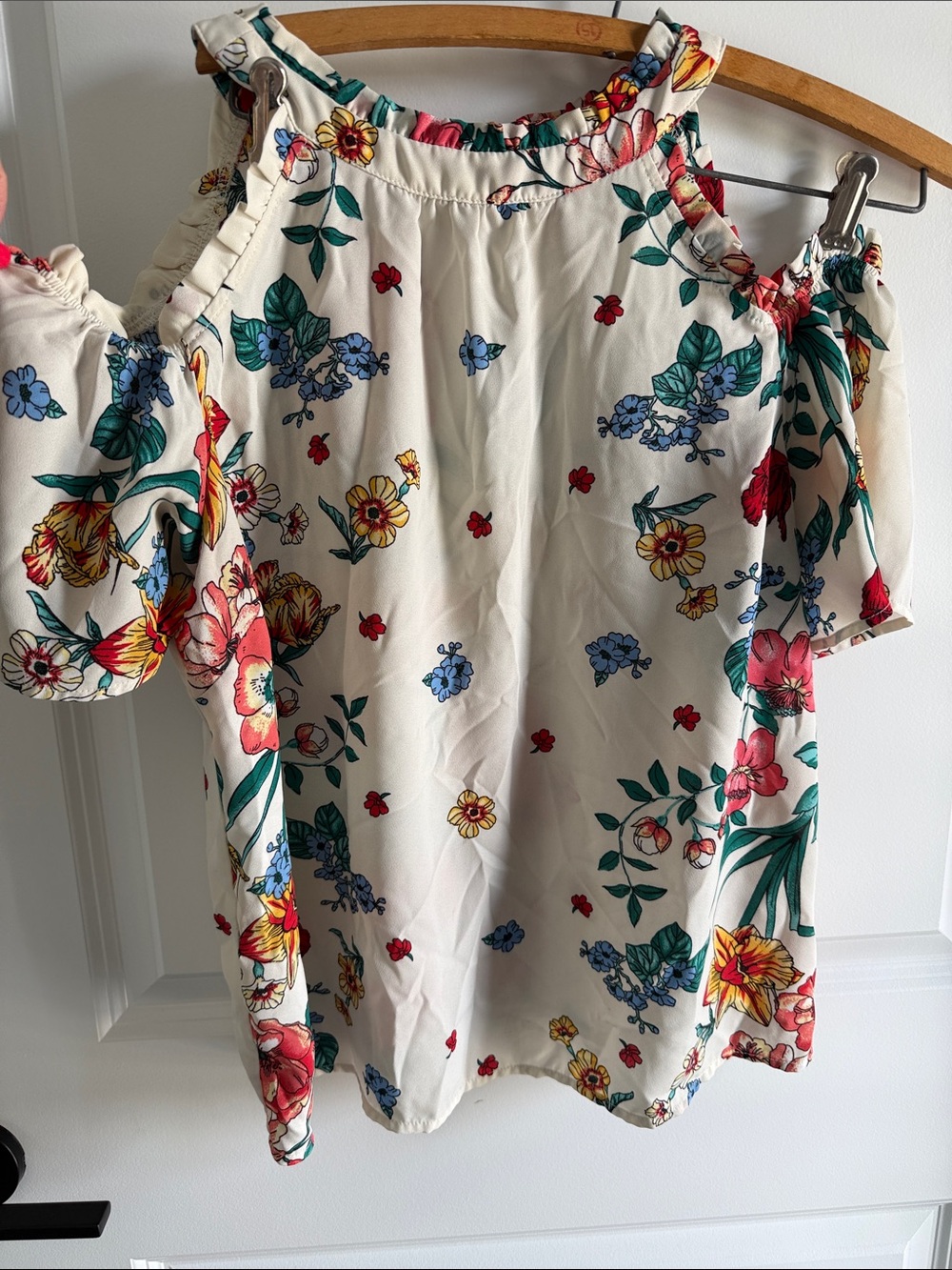 Monteau Women’s Floral Blouse - L